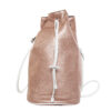 Rosegold bőr hátizsák