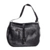 Fekete bőr táska