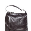 Fekete bőr táska