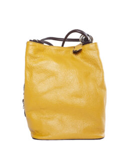 Sárga bőr táska