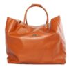 Narancssárga bőr táska