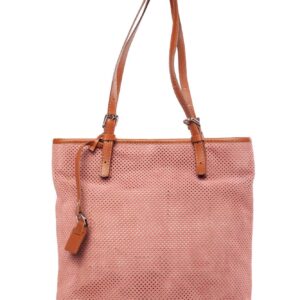 Rózsaszín bőr táska