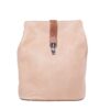 Világos rózsaszín  bőr táska