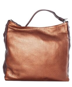 Narancssárga bőr táska