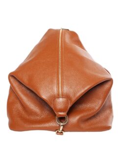 Barna bőr hátizsák