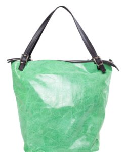 Zöld bőr táska