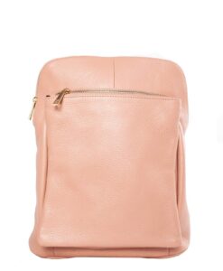 Narancssárga bőr hátizsák