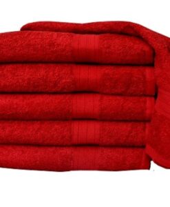 Homa törölköző piros 50x100cm