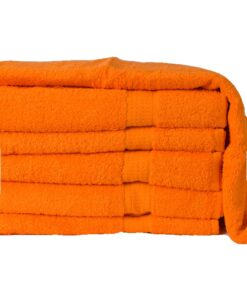 Homa törölköző narancssárga 50x100cm