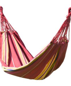 Ringató hálózat  ülés Cattara Textiles 200x100cm piros-sárga