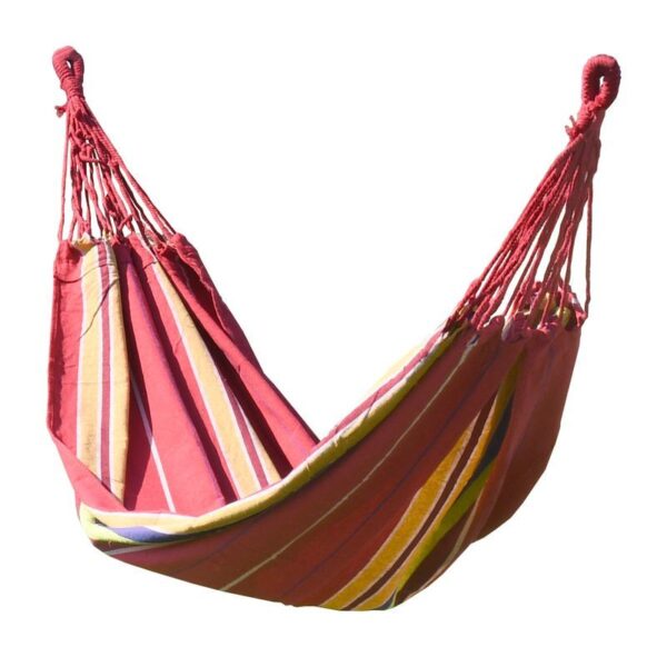 Ringató hálózat  ülés Cattara Textiles 200x100cm piros-sárga