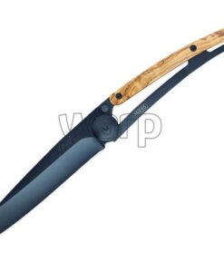 Zseb kés Deejo 9GB001 olive faipari 27g