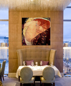 Vászonkép DANAE - Gustav Klimt  (reprodukció 50x50 cm)