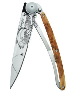 Zseb kés Deejo 1CB575 fogazás