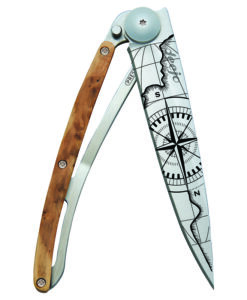 Zseb kés Deejo 1CBG54 titán 37g