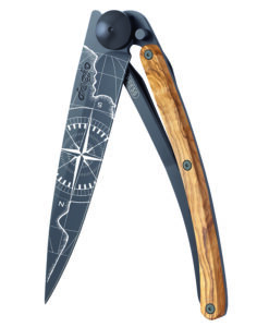 Zseb kés Deejo 3GB054 Giant black Terra Incognita