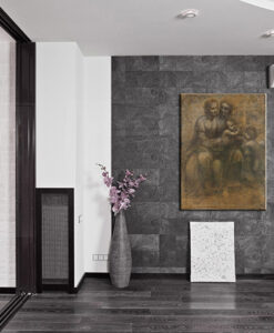 Vászonkép VIRGIN AND CHILD WITH SAINT ANNE- Leonardo da Vinci  ()