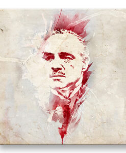 Vászonkép Godfather Marlon Brando - AQUArt / Tom Loris 006AA1  ()