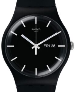 Női karóra Swatch Mono Black SUOB720 - Meghajtás: Quartz (elem)