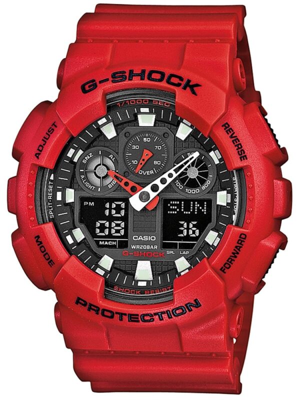 Női karóra Casio G-Shock GA-100B-4AER – Vízállóság: 200m