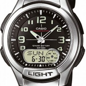 Női karóra Casio Collection AQ-180W-1BVES - A számlap színe: fekete