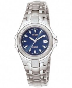 Női karóra Citizen Super Titanium EW0650-51L - A számlap színe: kék