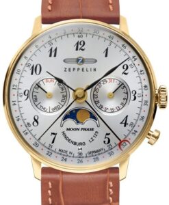Női karóra Zeppelin Hindenburg Mondphase 7039-1 - Típus: luxus