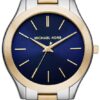 Női karóra Michael Kors  Slim Runway MK3479 - A számlap színe: kék