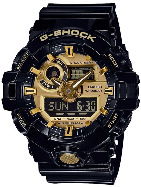 Női karóra Casio  G-Shock GA-710GB-1AER - Típus: sportos