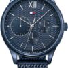 Női karóra Tommy Hilfiger Damon 1791421 - A számlap színe: kék