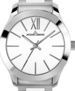 Női karóra Jacques Lemans Rome Ceramic 1-1796B - A számlap színe: fehér