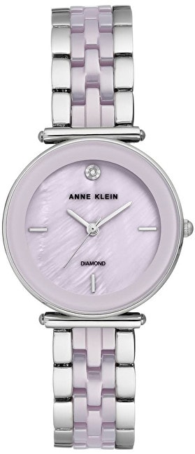 Női karóra Anne Klein AK/3159LVSV - A számlap színe: lila
