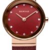 Női karóra Bering Classic 10126-363 - A számlap színe: piros