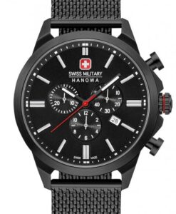 Női karóra Swiss Military Hanowa Chrono Classic II 06-3332.13.007 - A számlap színe: fekete