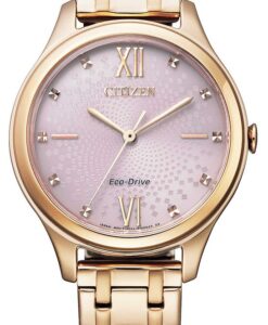 Női karóra Citizen Eco-Drive EM0503-75X - A számlap színe: lila