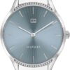 Női karóra Tommy Hilfiger Gray 1782210 - A számlap színe: kék