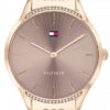 Női karóra Tommy Hilfiger Gray 1782212 - A számlap színe: lila