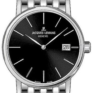 Női karóra Jacques Lemans La Passion Geneve G-113F - A számlap színe: fekete