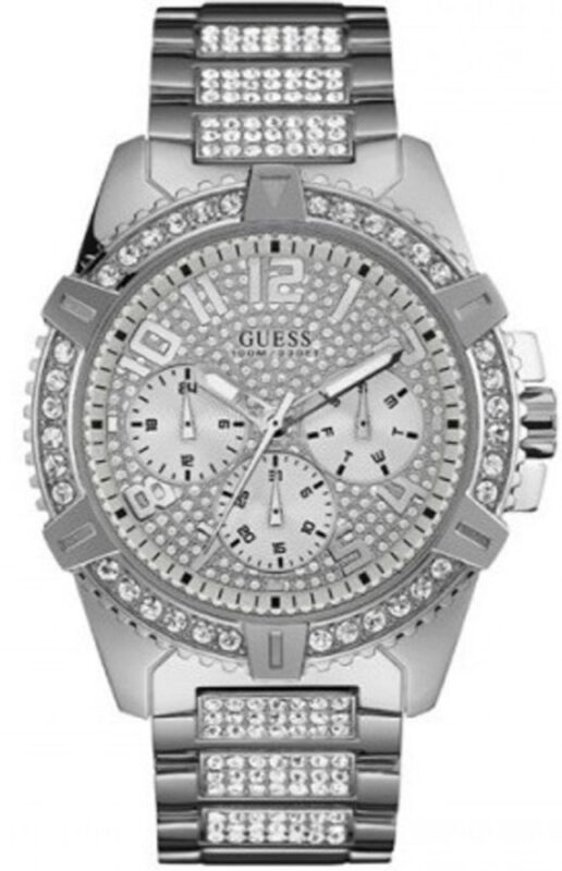 Női karóra Guess Frontier Silver W0799G1 - A számlap színe: ezüst