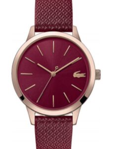 Női karóra Lacoste.12.12 2001092 - A számlap színe: piros