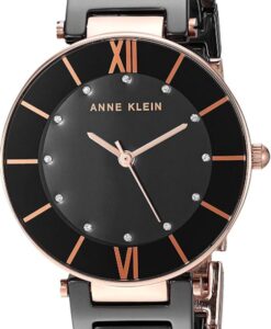 Női karóra Anne Klein AK/3266BKRG - A számlap színe: fekete