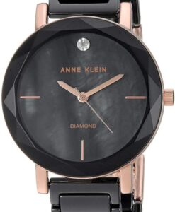 Női karóra Anne Klein AK/3364BKRG - A számlap színe: fekete