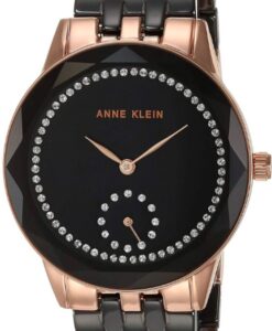 Női karóra Anne Klein AK/3612BKRG - A számlap színe: fekete