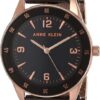 Női karóra Anne Klein AK/3658RGBK - A számlap színe: fekete