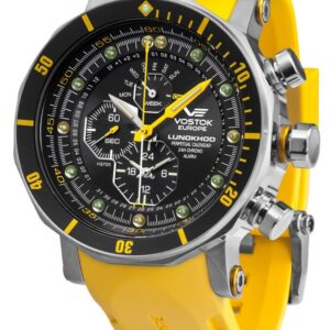 Női karóra Vostok Europe Vostok Lunochod - 2 YM86-620A505S - A számlap színe: fekete