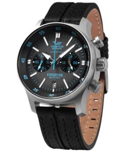 Női karóra Vostok Europe Expedtion North Pole 1 VK64-592A561 - A számlap színe: fekete