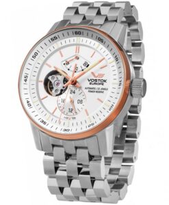 Női karóra Vostok Europe Vostok Gaz - 14 Limouzine YN84-565E550B - A számlap színe: fehér