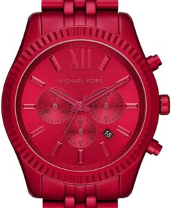 Női karóra Michael Kors MK8814 - A számlap színe: piros