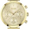 Női karóra Hugo Boss 1502532 - A számlap színe: arany