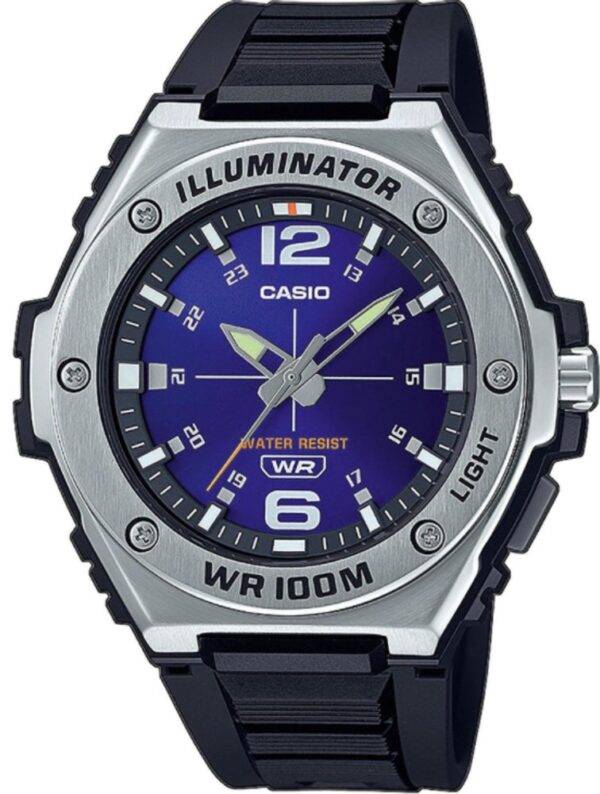 Női karóra Casio Collection MWA-100H-2AVEF - A számlap színe: kék